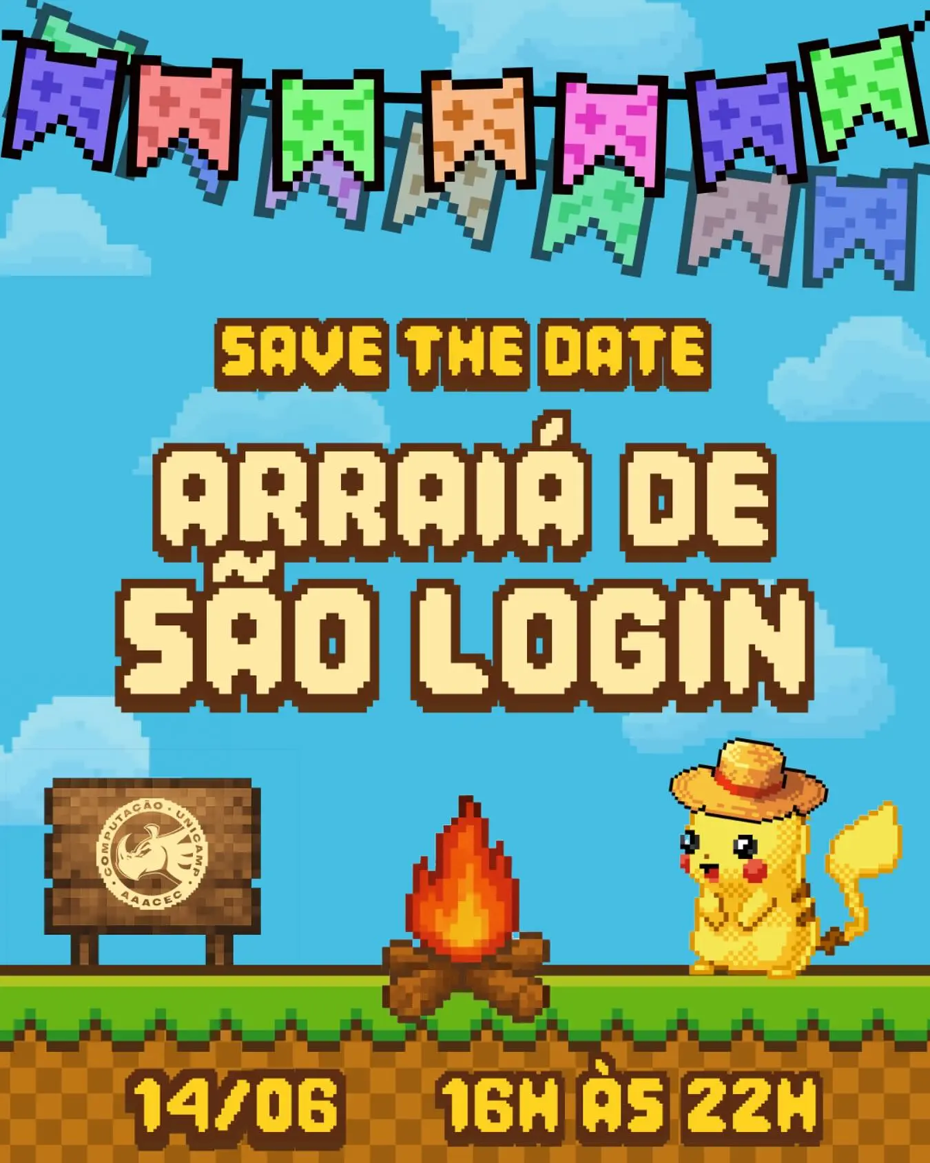 Arraia de São Login Event Image